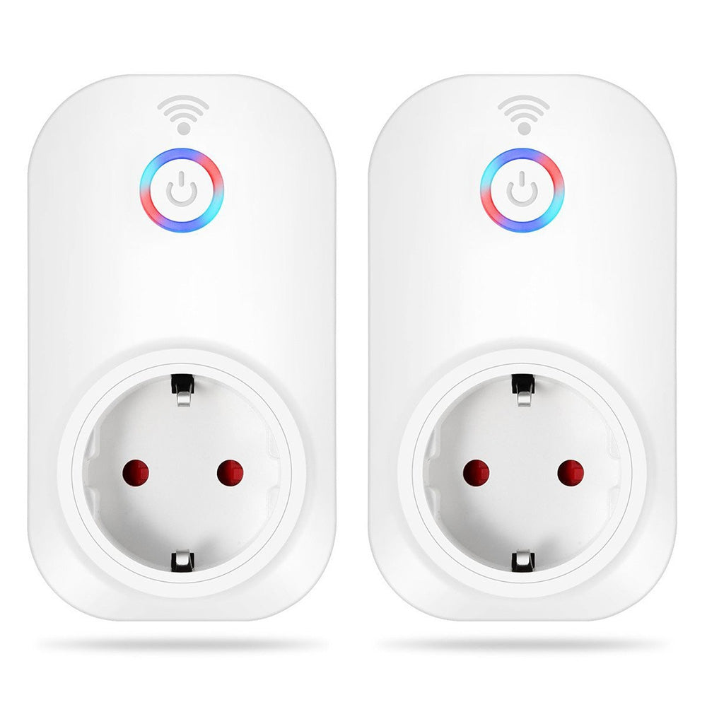 ACEMAX SM - PM701U Smart WiFi Plug Outlet Socket Works with Alexa / Google Assistant for Home