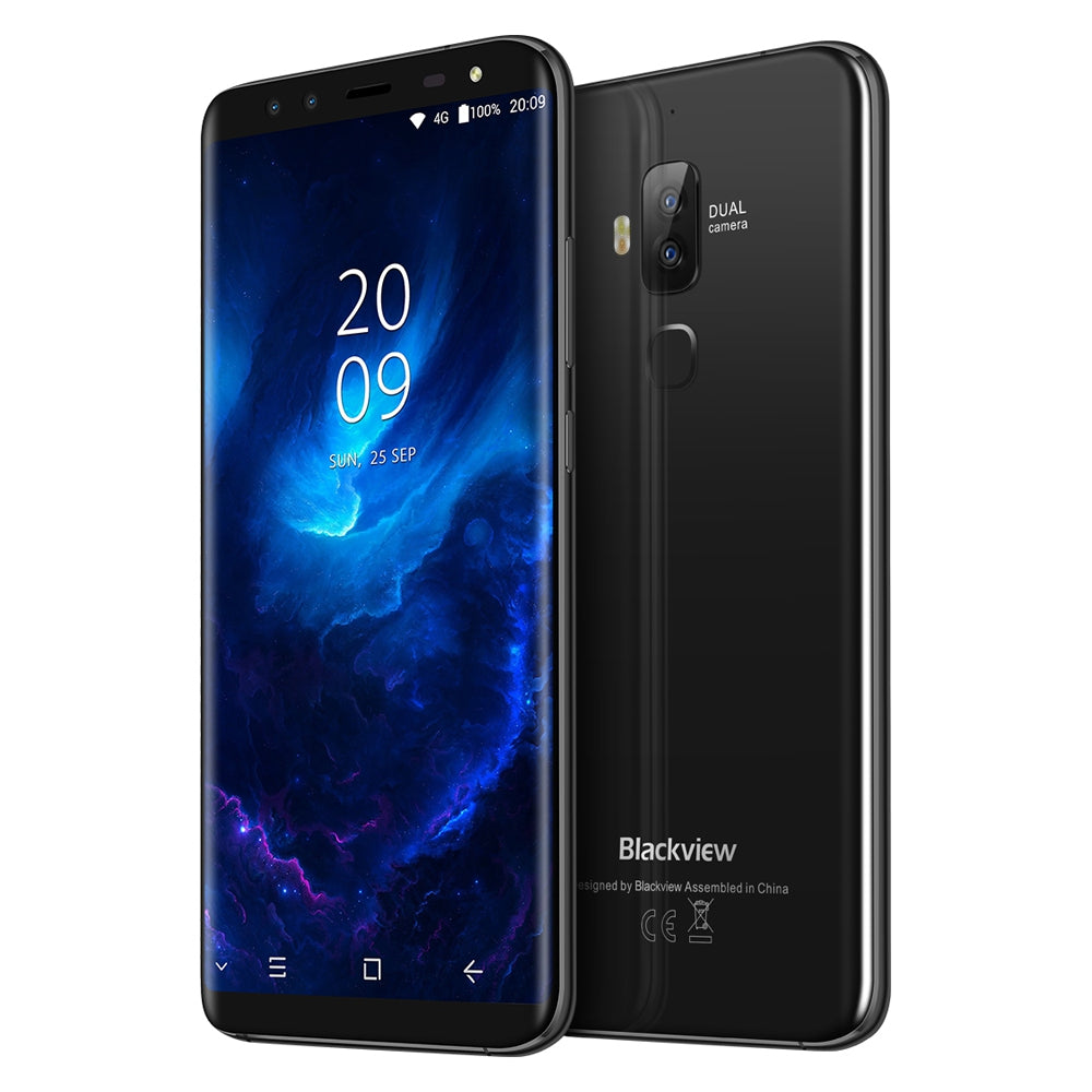 Blackview S8 4G Phablet 5.7 inch Android 7.0 MTK6750T 1.5GHz Octa Core 4GB RAM 64GB ROM 8.0MP + ...