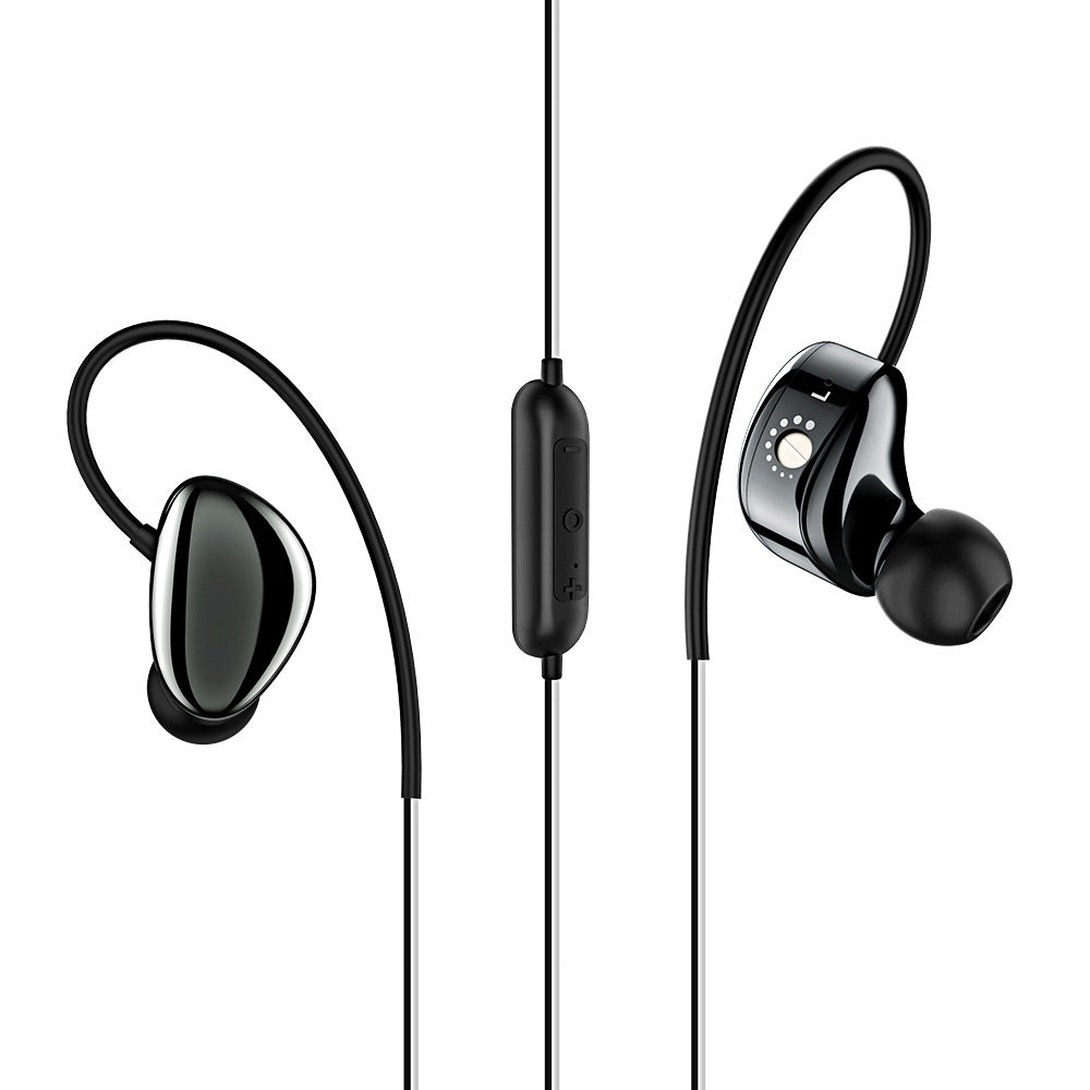 BOROFONE BE14 Blackstone Wireless Bluetooth Earphone In-ear Sports Earbuds with Portable Power B...