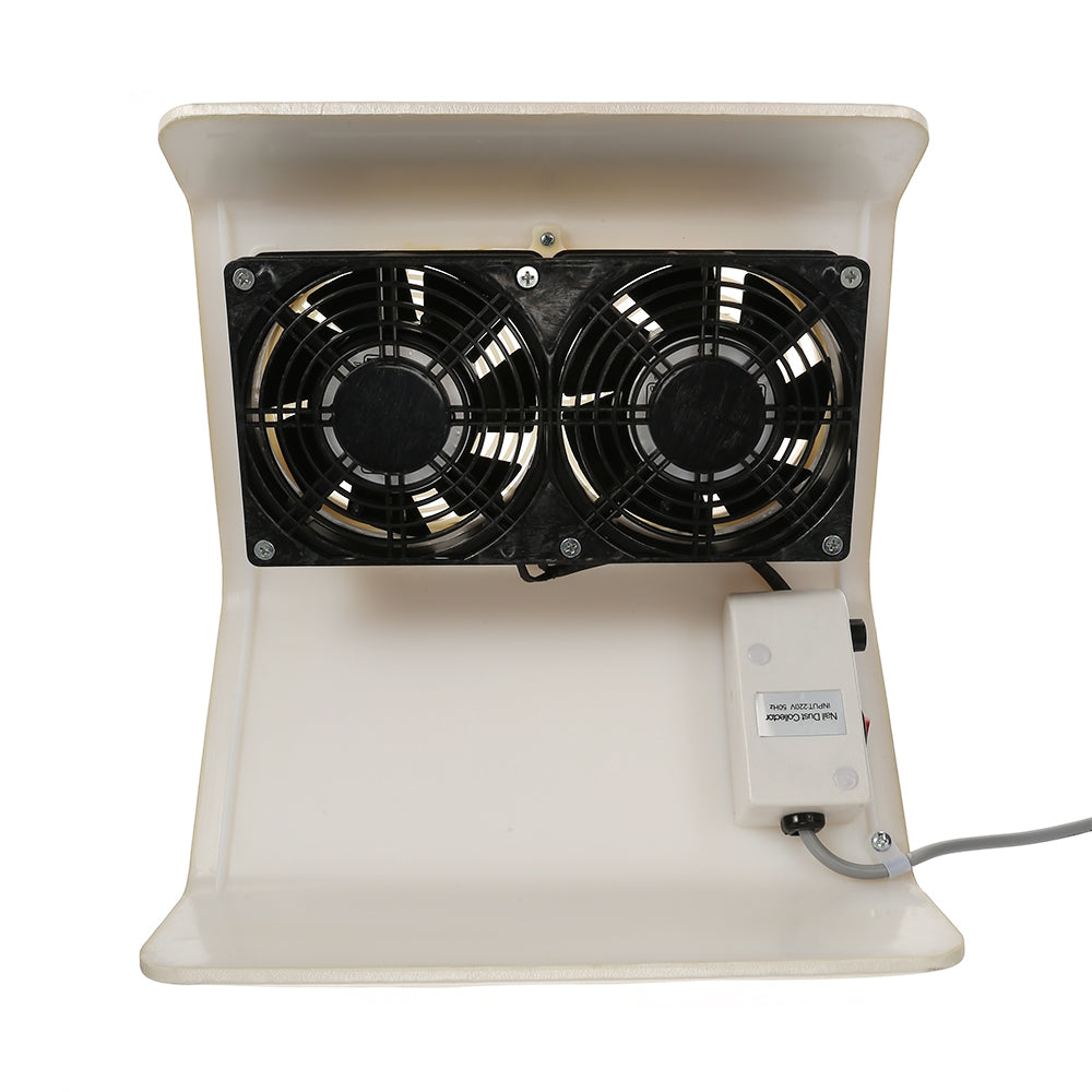 Double Strong Fans Nail Dust Collector Beauty Machine