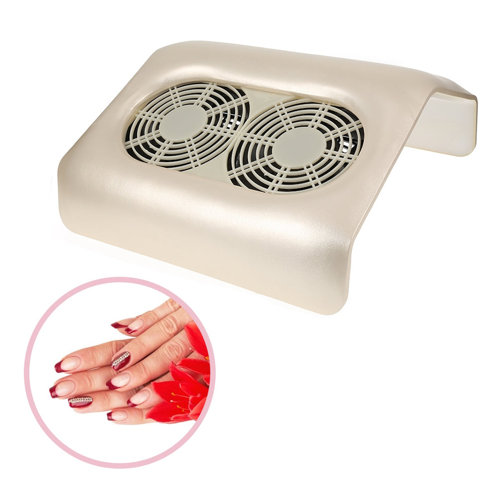 Double Strong Fans Nail Dust Collector Beauty Machine