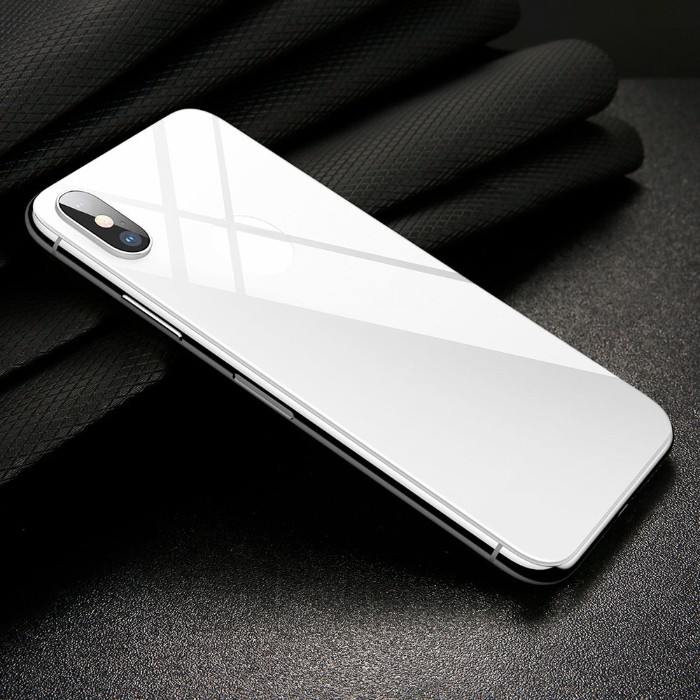 Baseus Tempered Glass Set Front + Back Film for iPhone X