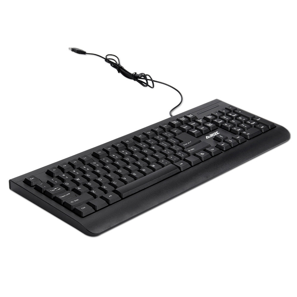 Ajazz x1180 USB Wired Metal Membrane Keyboard with Mouse