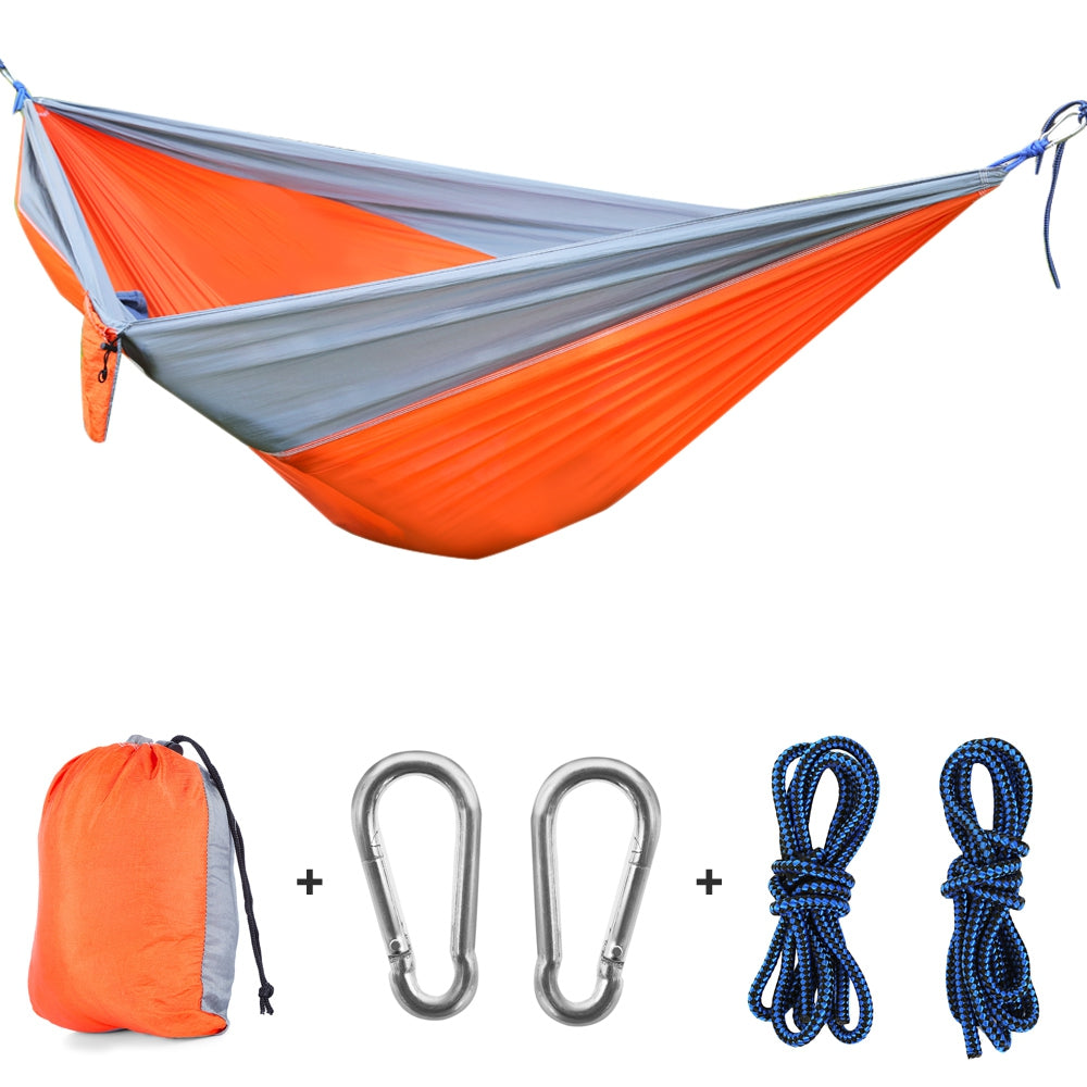 3 x 2M Two Person Parachute Nylon Fabric Hammock