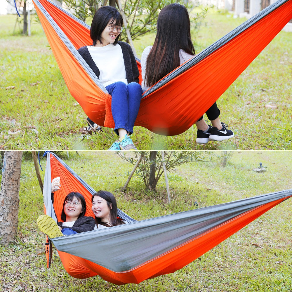 3 x 2M Two Person Parachute Nylon Fabric Hammock