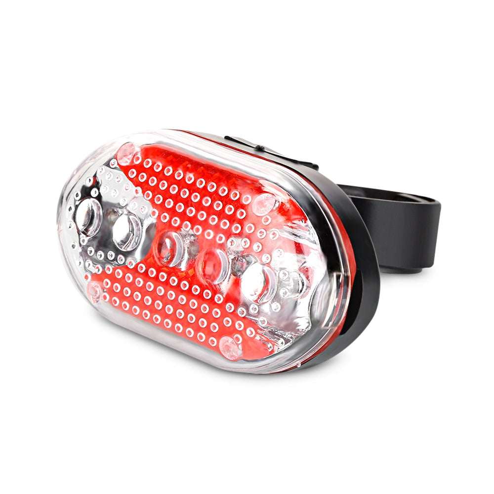 Bike COB Headlight Front Light 5 LEDs Tail Lamp