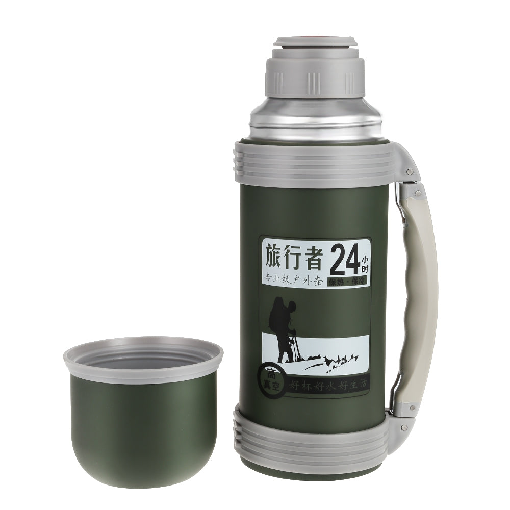 1.2L Portable Stainless Steel Vacuum Cup Travel Mug