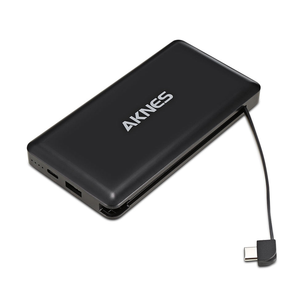 AKNES 10000mAh Detachable Back Mount Power Bank for Switch