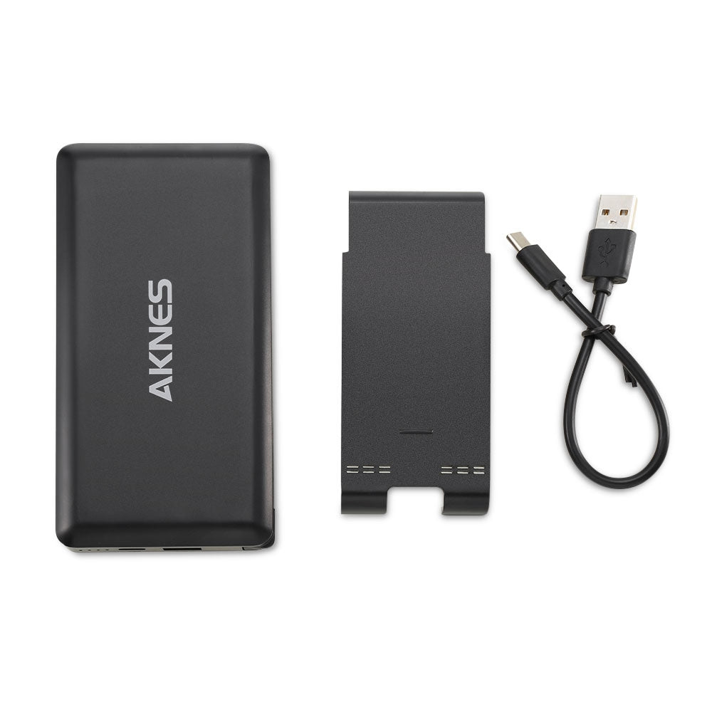 AKNES 10000mAh Detachable Back Mount Power Bank for Switch