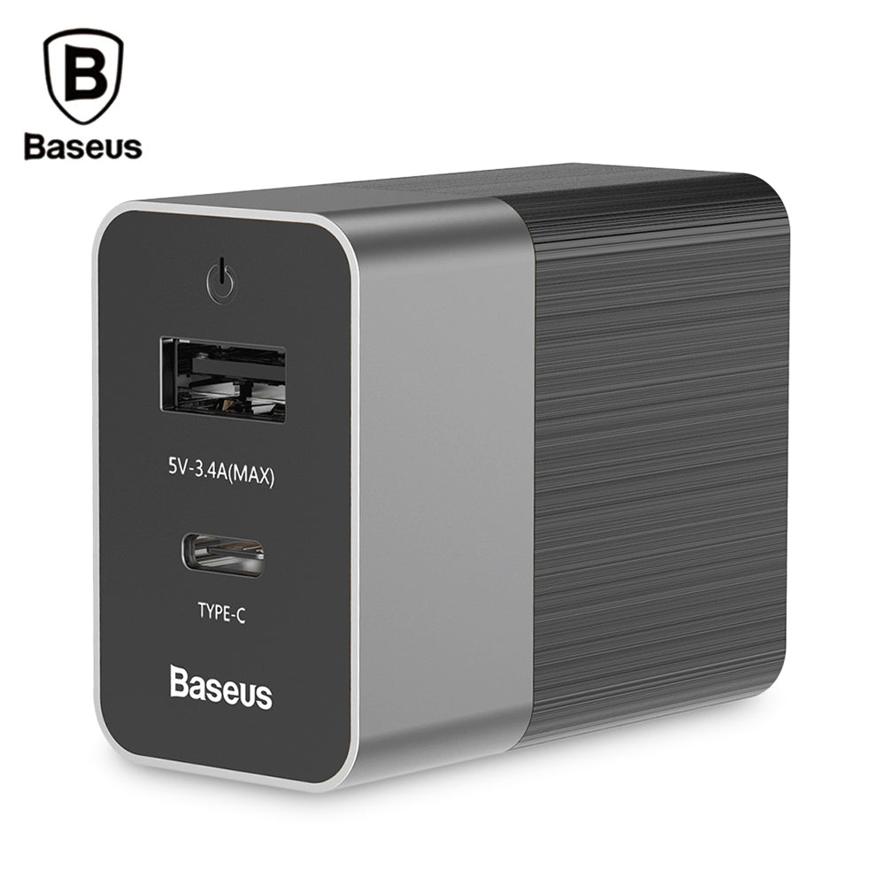 Baseus Duke Type-C PD USB Dual Output Travel Charger