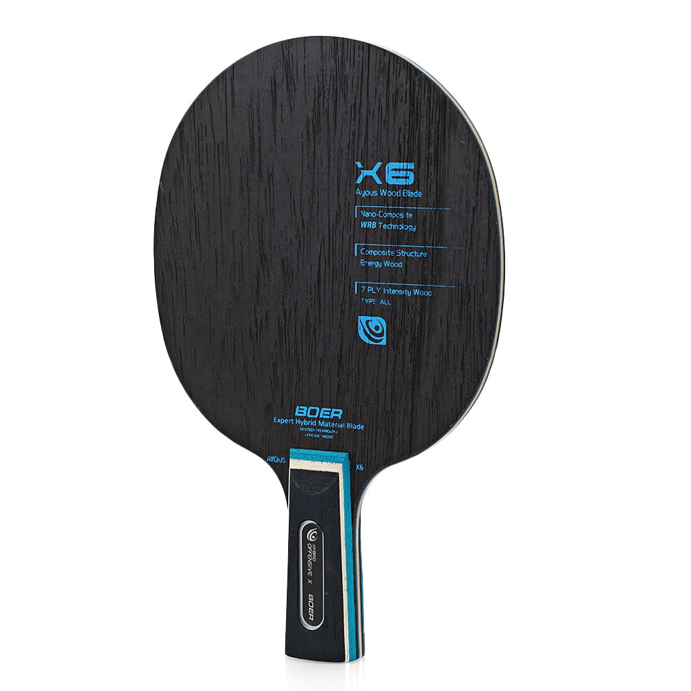 BOER X6 Ping Pong Racket Table Tennis Paddle Bat