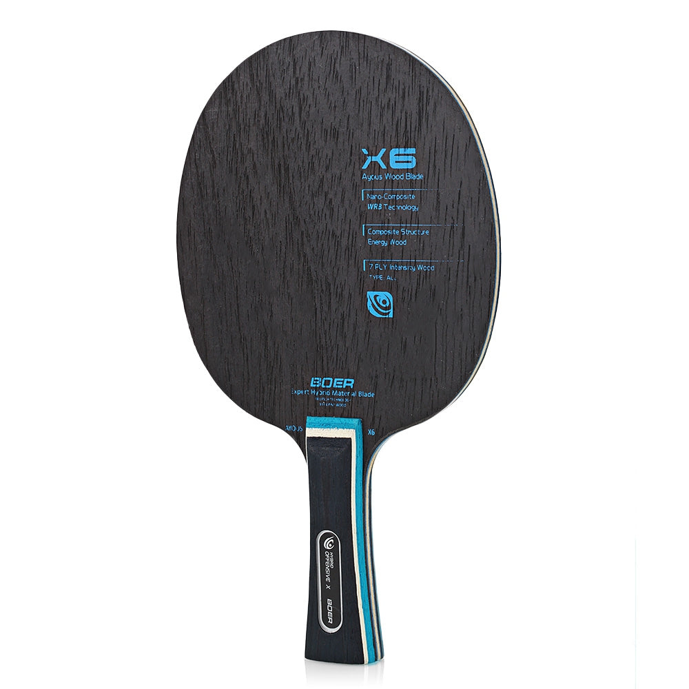 BOER X6 Ping Pong Racket Table Tennis Paddle Bat