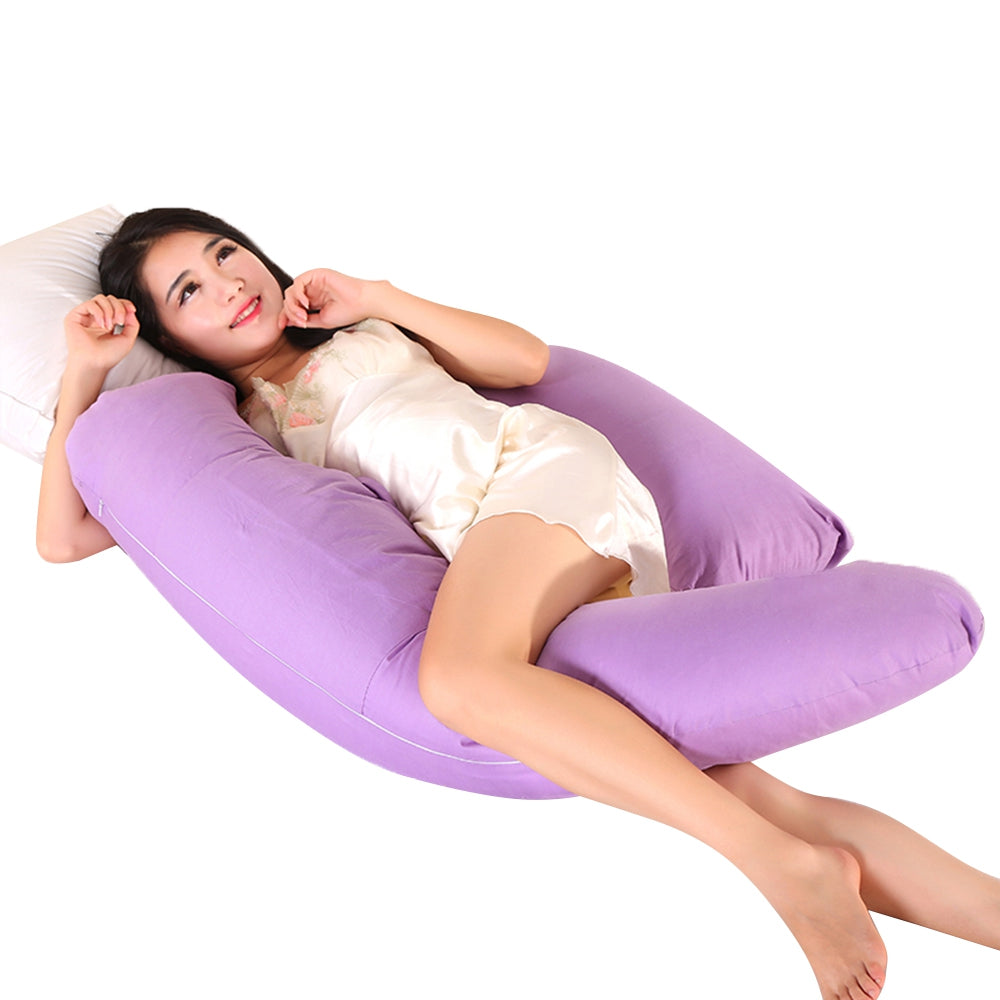 Crescent-shaped Multifunctional Pregnancy Pillow
