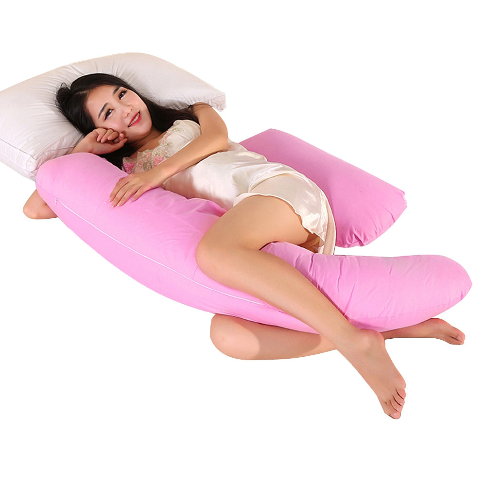 Crescent-shaped Multifunctional Pregnancy Pillow