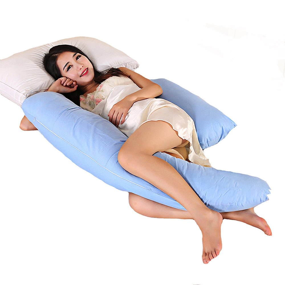 Crescent-shaped Multifunctional Pregnancy Pillow