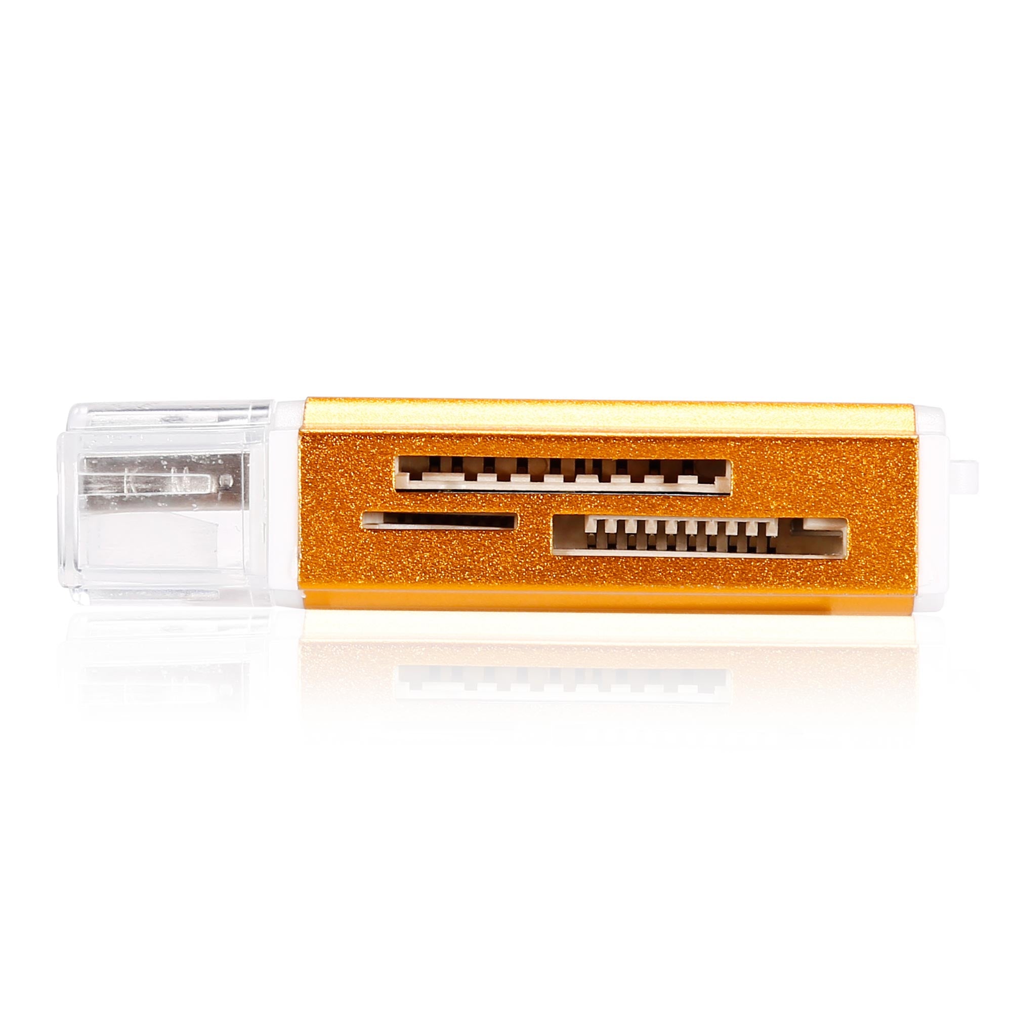 4 in 1 USB 2.0 Card Reader with TF / SD Card Slot