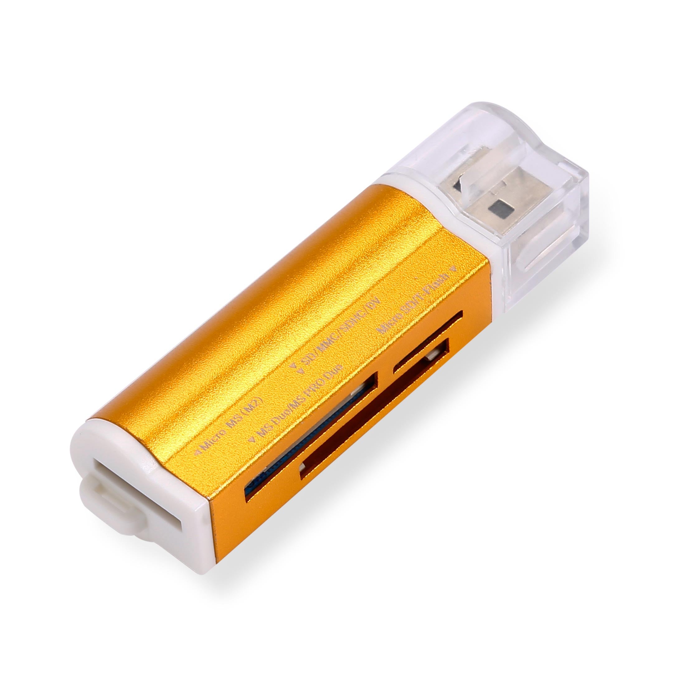 4 in 1 USB 2.0 Card Reader with TF / SD Card Slot