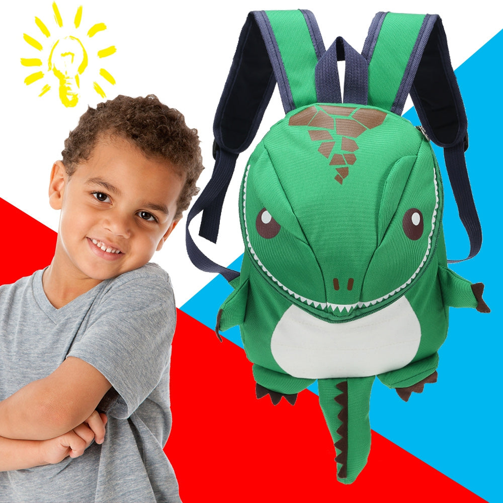 Cartoon Dinosaur Backpack Children Kindergarten School Bag