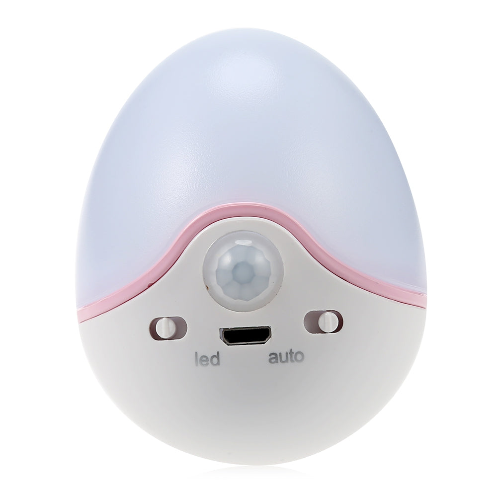 Body Sensing Night Light 360 Degree Rotation USB Charging Wall Lamps