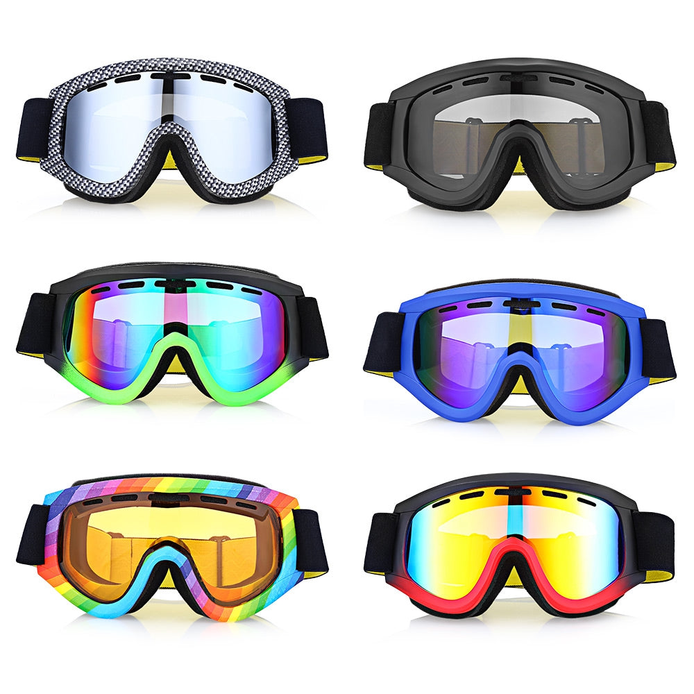 BF657 Motorcycle Goggles for Skiing Outdoor Riding Double Lenses