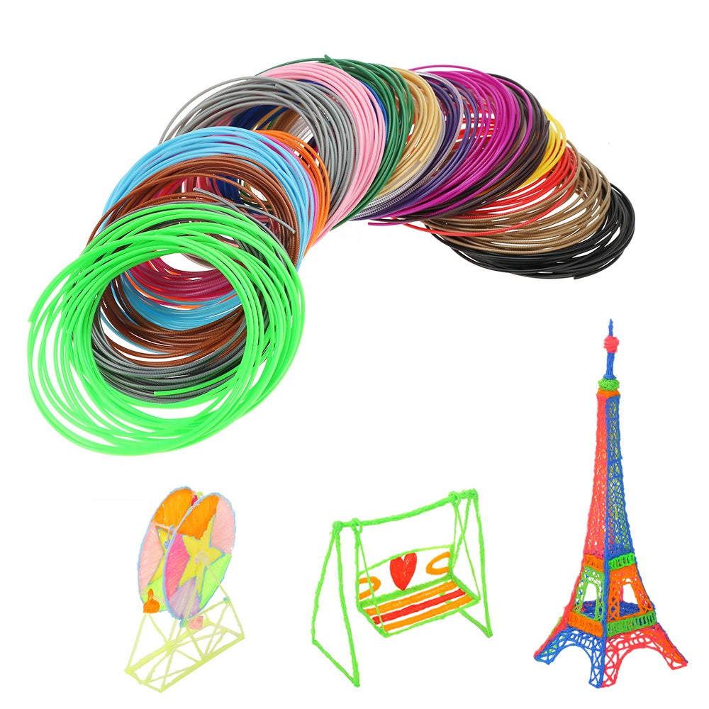 20 Colors Printer Filament for MYRIWELL 3D Printing Pen