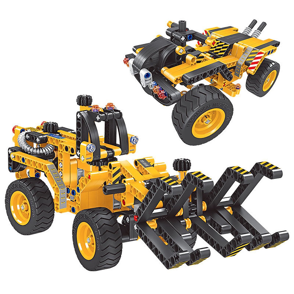 2 in 1 Timber Grab and Dune Buggy Assembled Toy 301pcs