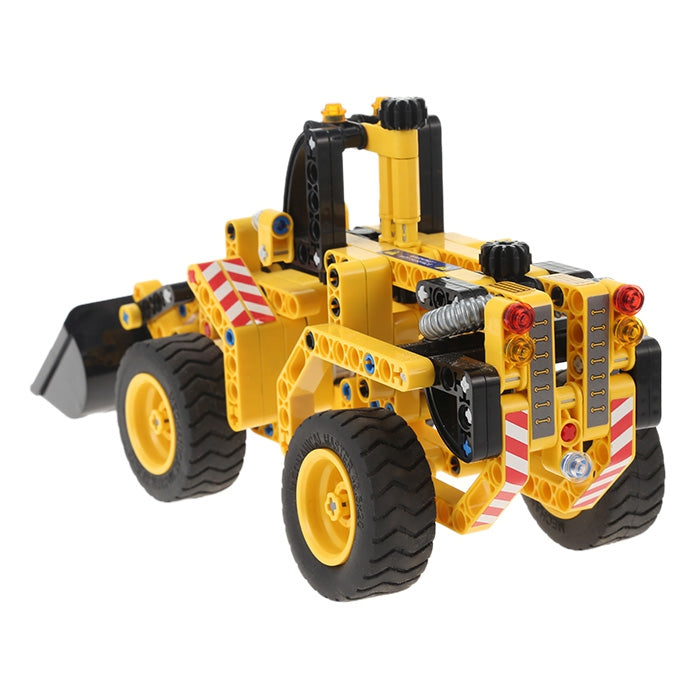 2 in 1 Bulldozer and Tank Assembled Toy 261pcs