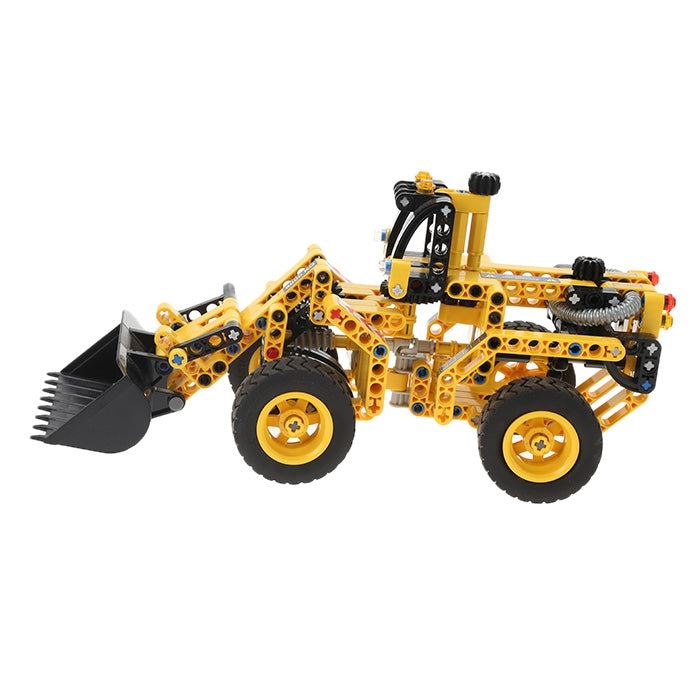 2 in 1 Bulldozer and Tank Assembled Toy 261pcs