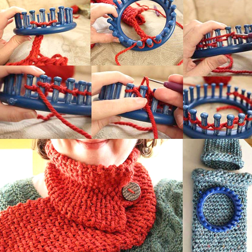 DIY Circular Sweater Weaving Machine Hand Knitting Tool