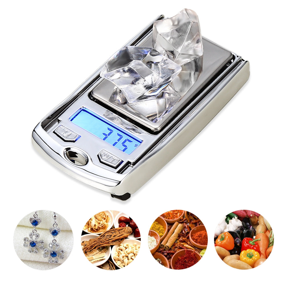 100g / 0.01g Mini LCD Electronic Digital Pocket Scale for Jewelry Gold Gram As Car Key