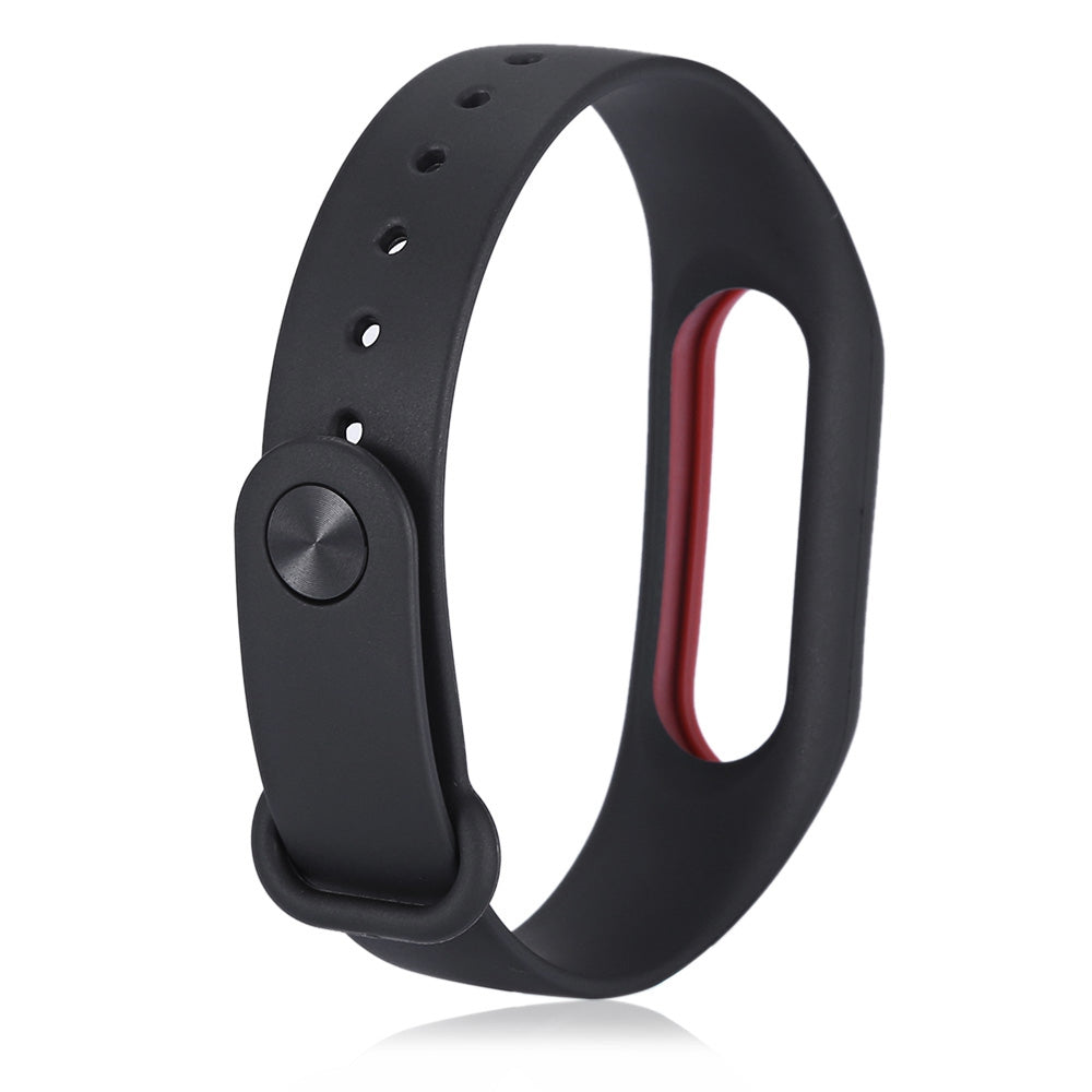 Double-color Anti-lost Design TPE Wristband for Xiaomi Mi Band 2