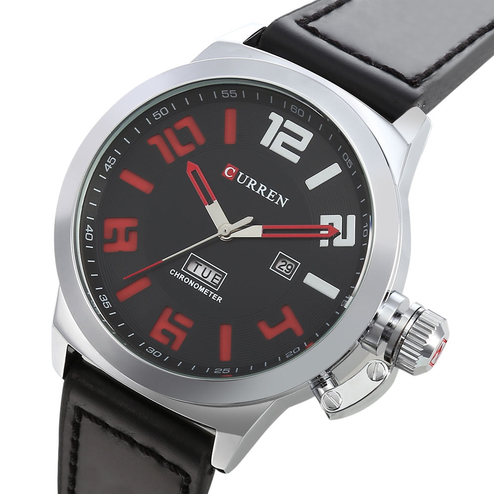 Curren 8270 Male Quartz Calendar Watch