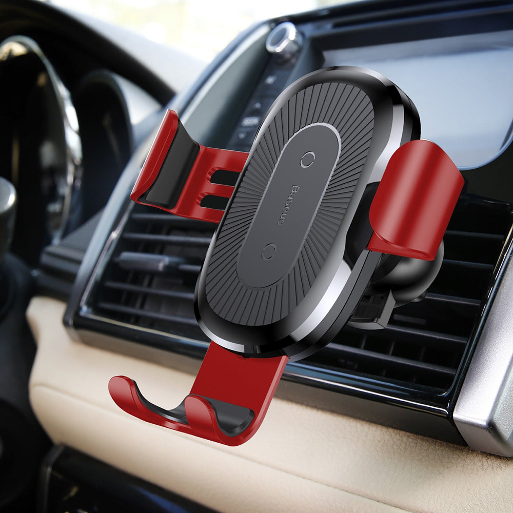 Baseus Wireless Fast Charger Gravity Car Mount