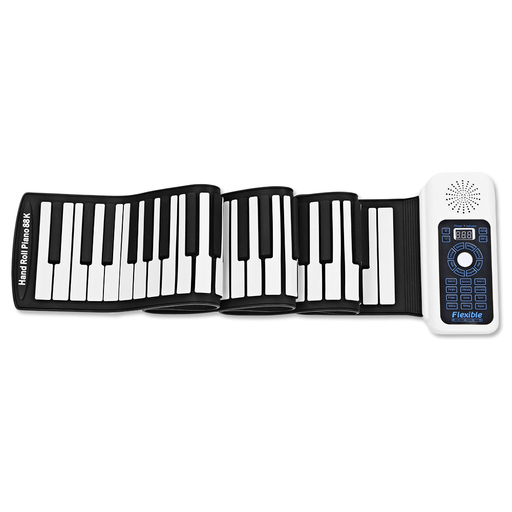 88 Keys Hand Roll Up Piano with MIDI Electronic Keyboard