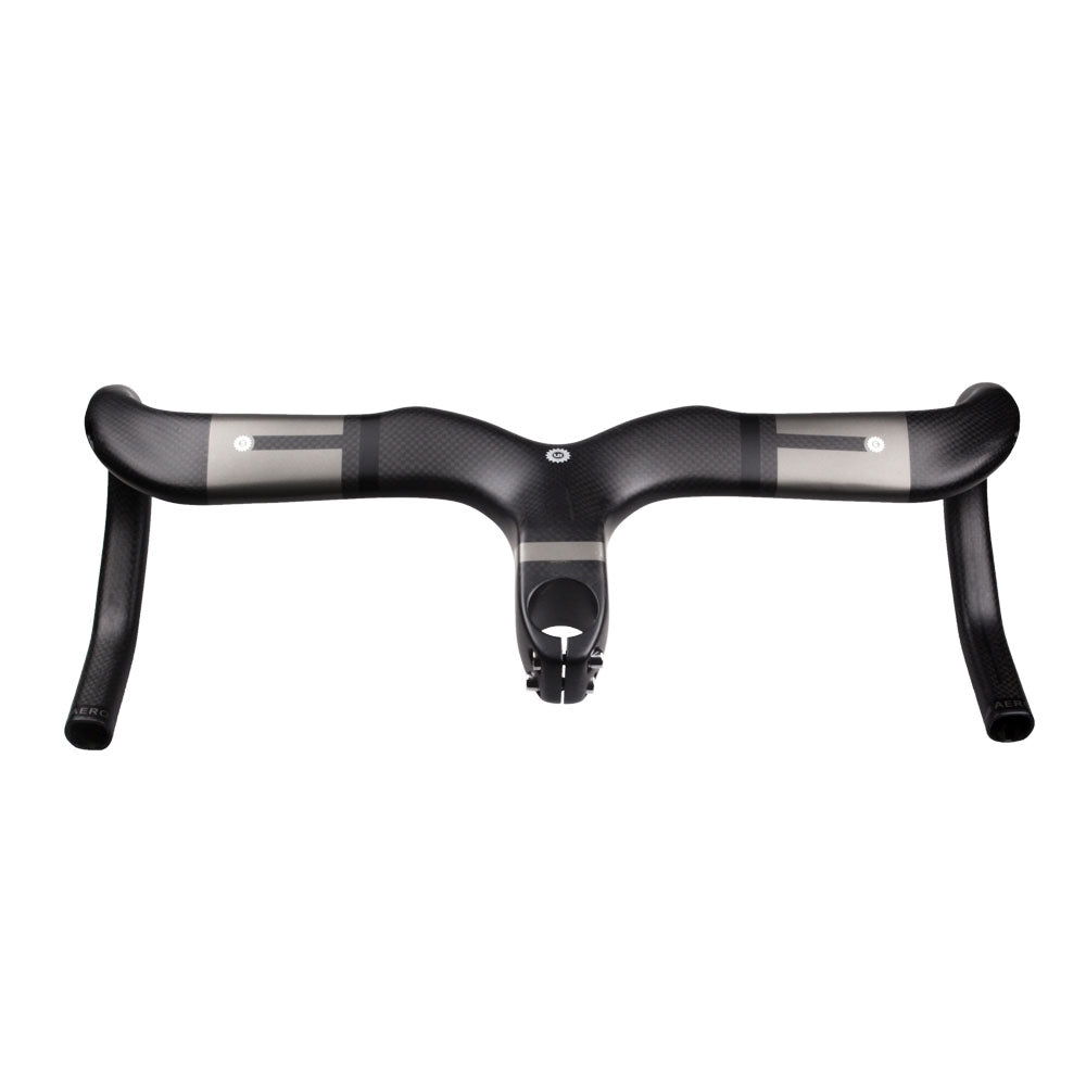 Carbon Fiber Road Bike Breaking Wind Bent Bar Bicycle Handlebar