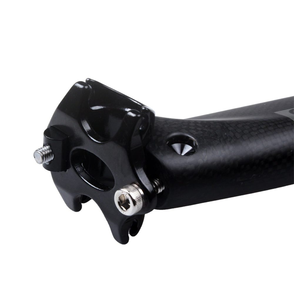 Carbon Fiber Road Bike Seatpost Breaking Wind Suspension Seat Tube