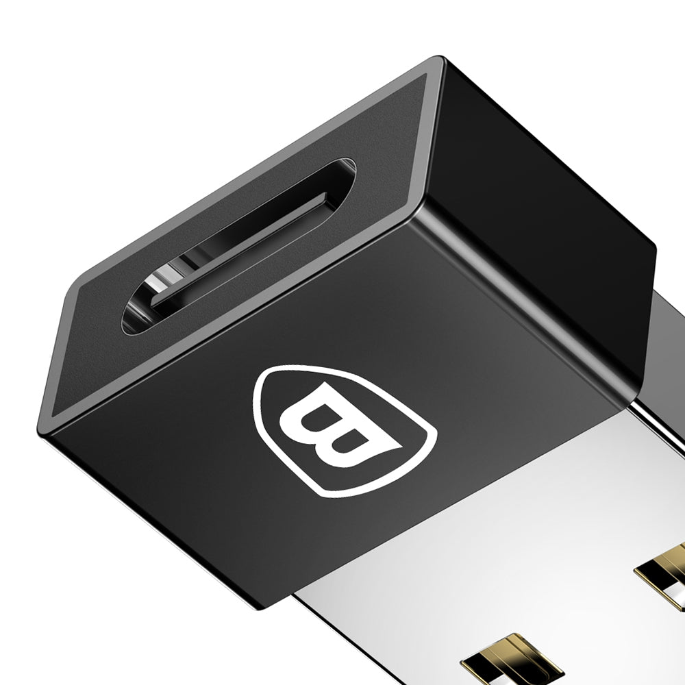 Baseus USB Male to Type-C Female 2.4A Converter