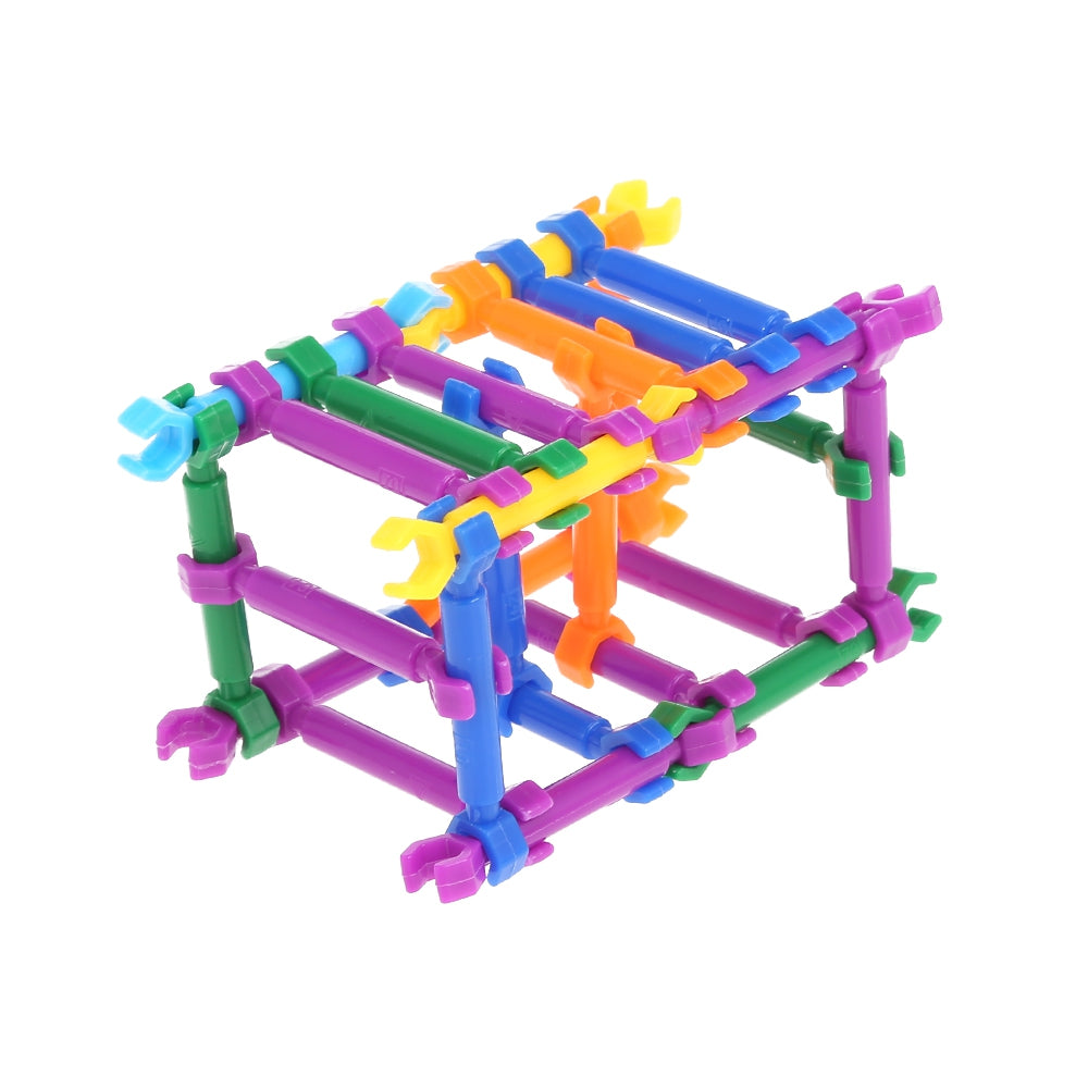 DIY Geometry Plug Puzzle Building Blocks Action Learning Bricks Toy 800pcs