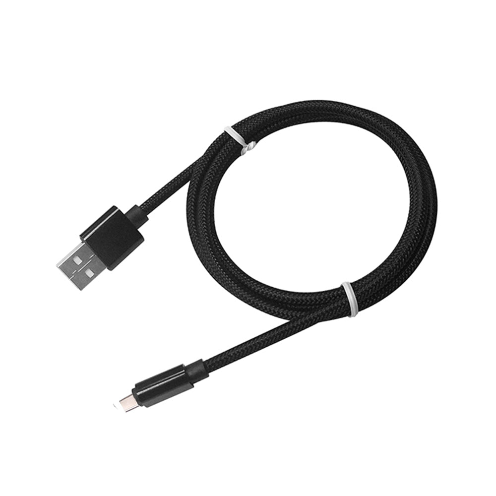 1M Nylon Braid Fast Charger Data Cable for Type-C  Devices