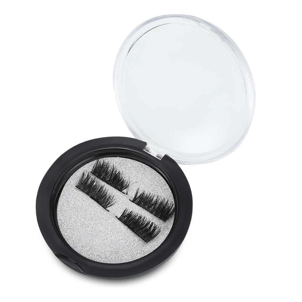 2 Pairs Magnetic False Eyelashes Extension Eye Beauty Makeup