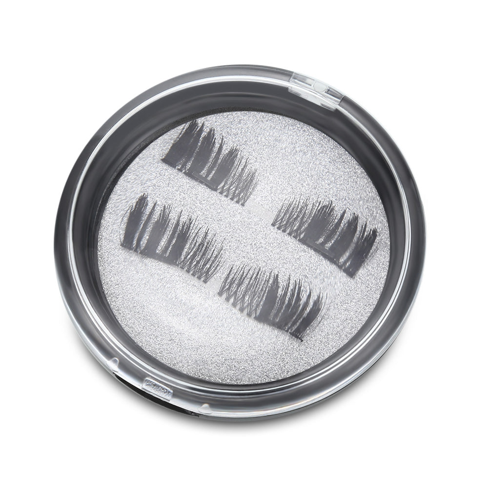 2 Pairs Magnetic False Eyelashes Extension Eye Beauty Makeup