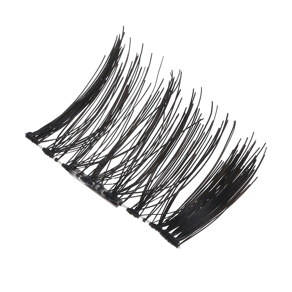 2 Pairs Magnetic False Eyelashes Extension Eye Beauty Makeup