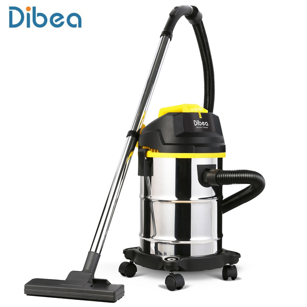 Dibea DU100 Household Barrel Type Wet / Dry Vacuum Cleaner Cleaning Machine