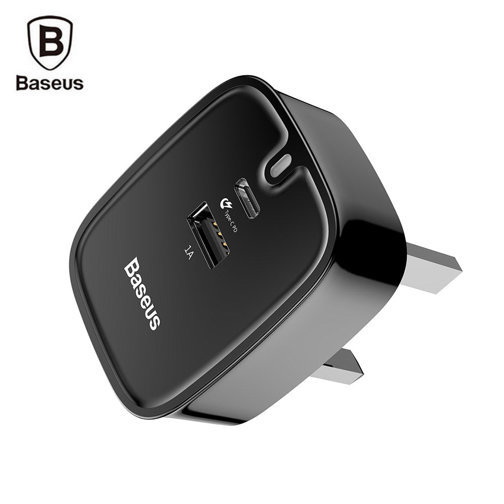 Baseus Funzi Type-C PD 3.0 + USB Fast Charger 30W