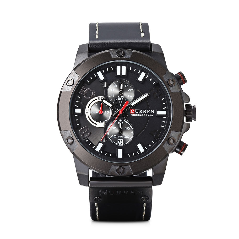 Curren 8285 Six-pin Water-resistance Sports Quartz Watch