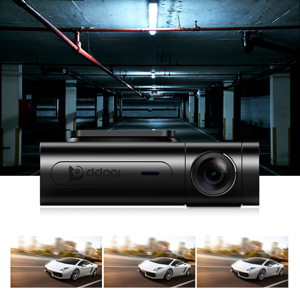 DDPai X2 Pro Dash Cam 1440P Ultra HD Front Rear Cameras Car DVR Recorder