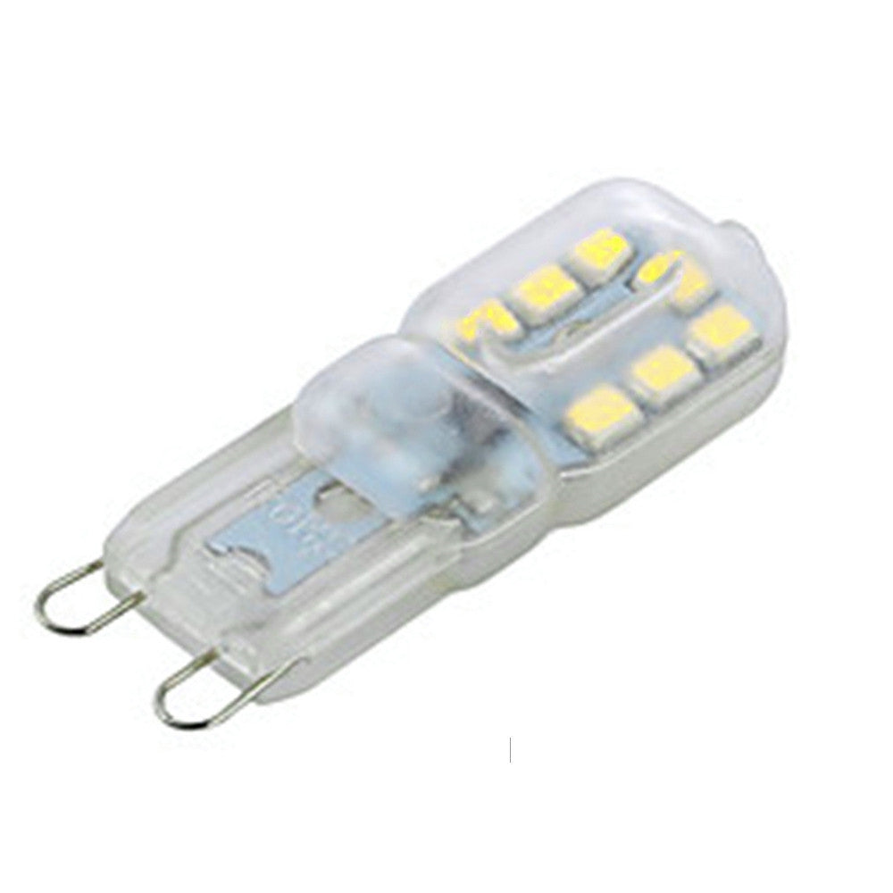 10PCS YWXLight G9 14-LED Electrodeless Dimming LED Lamp Bulb Transparent Cover Light AC 220V