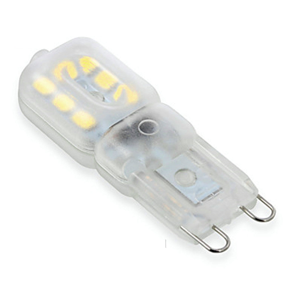 10PCS YWXLight G9 14-LED Electrodeless Dimming LED Lamp Bulb Transparent Cover Light AC 220V