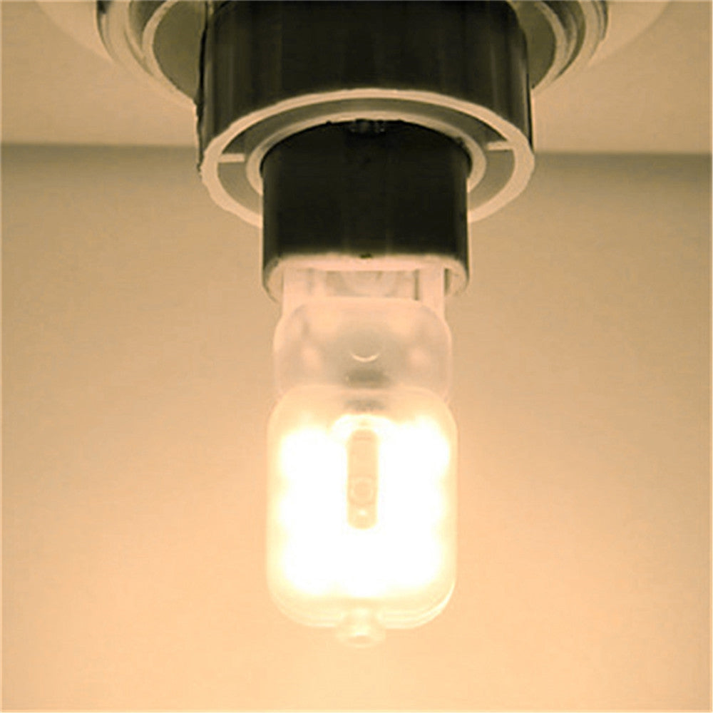 10PCS YWXLight G9 14-LED Electrodeless Dimming LED Lamp Bulb Transparent Cover Light AC 220V