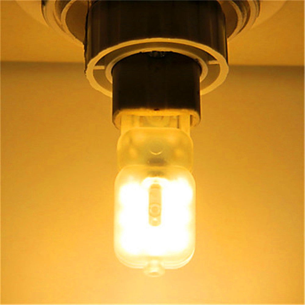 5PCS YWXLight G9 14-LED Electrodeless Dimming LED Lamp LED Bulb Transparent Cover Light AC 110V